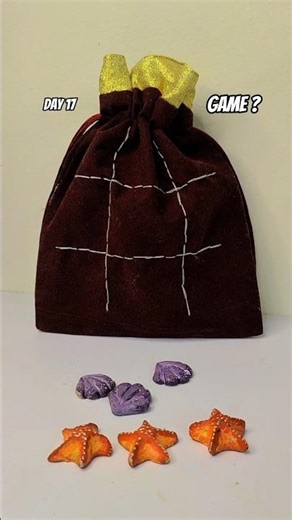 Day 17 | இந்த bagல hidden game இருக்கு 😳 Tic Tac Toe bag!