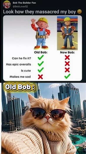 Bob The Builder redesign 😌 #shorts