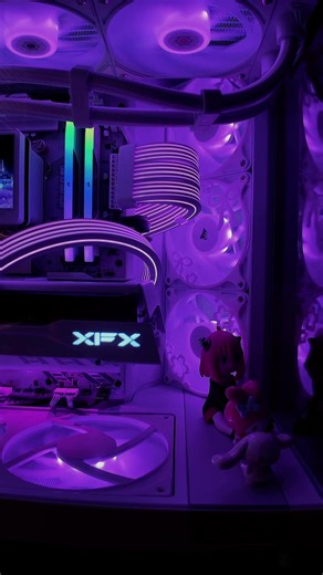 Decided to add some fan covers to enhance my PC’s cuteness. 🫶🏼🌸 Hit up Aiyiu on etsy if you want some cute PC accessories! @corsair @NZXT @Thermaltake Technology @THERMALRIGHT @SanDisk Technologies, Inc. @AMD @POP MART US @FunkoGames #pcbuild #pcgaming #techtok #Tech #aesthetic