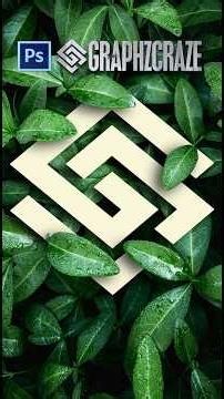 Tips to create this leaf text effect with shadow in Adobe Photoshop