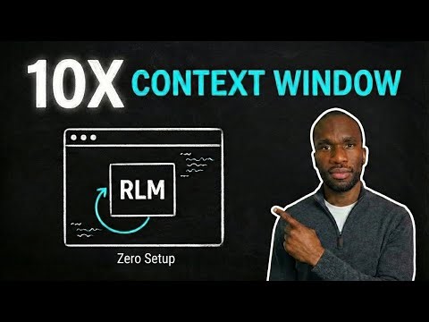 Zero-Setup RLMs with Claude Code