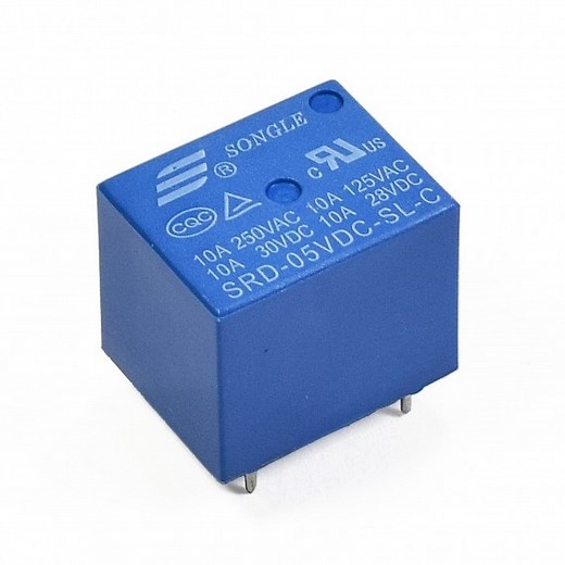Relay 5VDC SRD-05VDC-SL-C