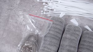 Txkrhwa 50PCS Lint Traps, Washing Machine Lint Trap, Stainless Steel Lint Snare Traps, Laundry Mesh Washer Hose Filter, Laundry Filter Catcher with 50 Piece Cable Ties Prevent Drain Clogging