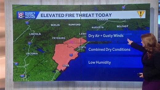 Elevated fire threat continues Saturday