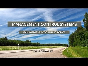 Management Control Systems
