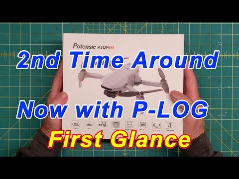 Potensic Atom 2 - Arrives (Again) ... Now with P-Log - Is it as good as round 1? 🤓😱👍🥳