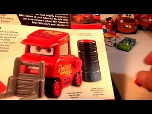 Pixar Cars Character Encyclopedia MY NAME IS NOT CHUCK with Lightning McQueen Part 11