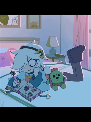 Animación de Colette en Brawl Stars