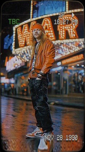 "You can taste the bright lights But you won't get them for free." . . #comaai | Coma_AI - GNR inspired AI Creations