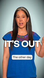 What does "it's out" mean? 💁 #rachelsenglish #Whatdoesitsoutmean #itsout #rachelsenglishacademy #AmericanEnglishpronuncation #speakamerican | Rachel's English