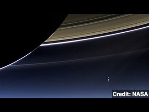NASA Captures Earth View From Saturn