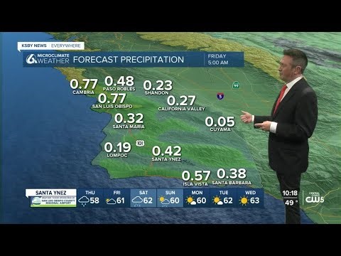 Forecast update reinforces good rain potential for both Thursday AND Saturday