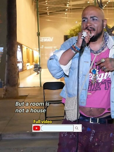 Incredible Street Singing by Homeless Man