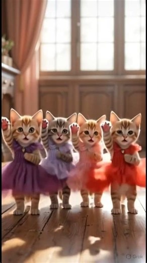 Cute Kittens Ballet Dance & Singing Performance! 🐱💃 | Most Adorable Cat Video 2026