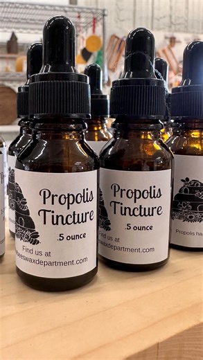 The Beeswax Department at GBR on Instagram: "Here you go, folks. More #propolis #tincture available online and in the shop! Thanks to the #bees!"