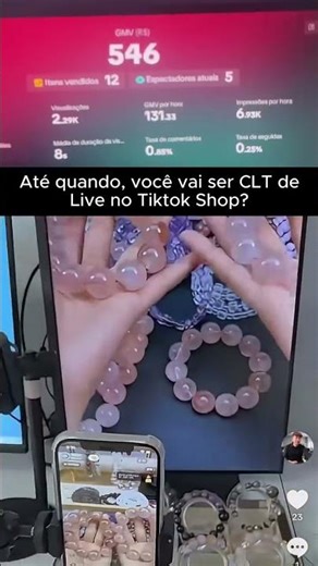 Escravos de Lives no TikTok Shop? Conheça nosso método exclusivo!