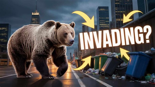 What’s Luring Wild Predators Into Cities? 🐻🌆