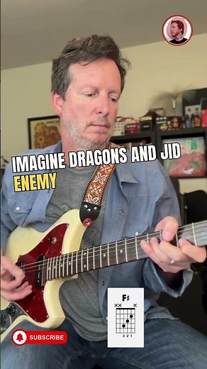 Imagine Dragons and JID - Enemy - Guitar Tutorial #ImagineDragons #enemy #johnmcnicholas
