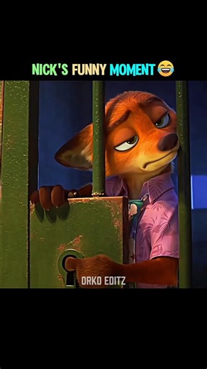 Nick's Funny Moment😁🤣| Zootopia 2 |#zootopia2#shorts#edit
