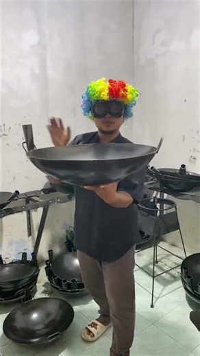 Non-stick frying pan with seasoning ready to use #nonstickpan #culinary #pan