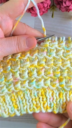 Super Easy Knitting Tutorial step by step For beginners 🧶💯 #knitting #crochetviral #handmade #diy