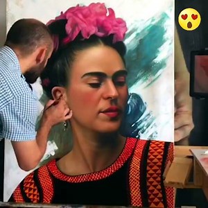 12K views · 164 reactions | WoW!! Hyperrealistic portrait of Frida Kahlo  Credit : Omar Ortiz | Female Tattoo Models | Facebook