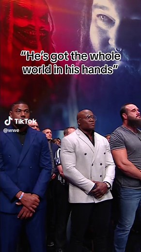 He’s got the whole world in his hands… Thank you, #BrayWyatt. #WWE #SmackDown