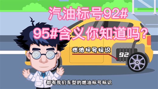 汽油标号含义
