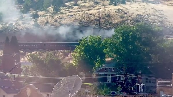 9.4K views · 730 reactions | I’m back in Ely and ready to ride the Nevada Northern Railway ‘Star Train’ tonight! I just happened to catch the train pulling in from my hotel room. Stsndy by for updates! All aboard! Adventures With Jeff Martinez #steamtrain #TravelNevada | Adventures With Jeff Martinez | Facebook