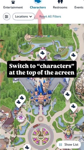 Finding Disneyland characters