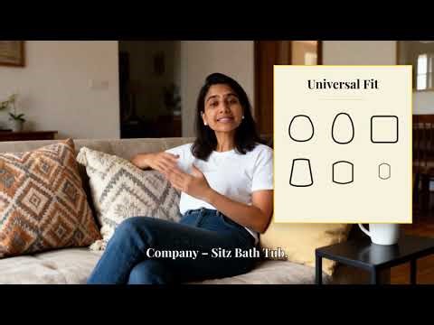 How to do a Sitz Bath at Home - The Heal Company Sitz Bath Tub