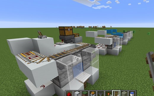 【我的世界】Minecraft 全自动自动装填TNT大炮 超详细教程