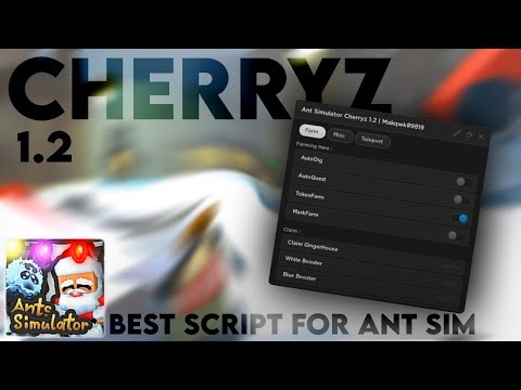 CHERRYZ GUI 1.2 🍒 | Best Script For Ants Simulator 🔥