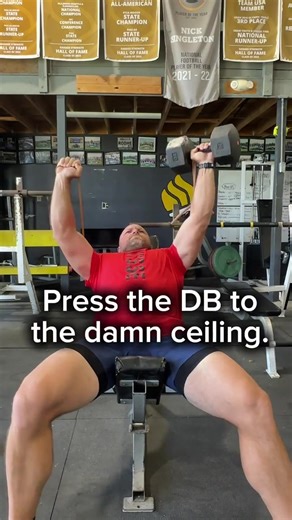 7.1K views · 83 reactions | For all our athletes who want to explode their bench press or throw stiff arms like Derrick Henry, save this video and USE THESE EXERCISES. These are great functional press exercise variations that we use here with our on site athletes, so the results are absolutely LEGIT! | Garage Strength | Facebook