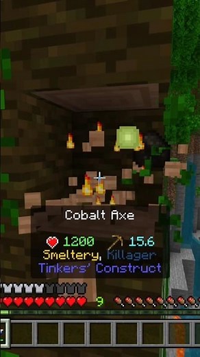 BEDROCK FILES! - Smelting Axe! - Tinkers Construct #minecraft #bedrock