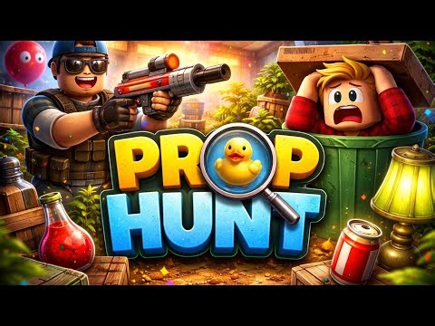 Prop hunt full gameplay/Roblox 📱📱🎮🎮