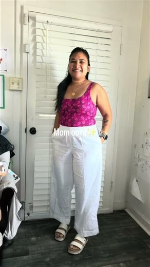 -🩷😍🩷😍🩷Jumpsuit:The Iwa Company Pants:Old Navy Sandals: Reed Clip: Tidepool Love Hawaii #momlife