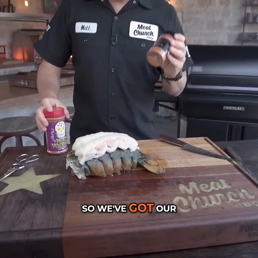 A 32oz tomahawk ribeye & a 24 ounce lobster tail make this surf and turk colossal! 🦞🥩 | Meat Church BBQ