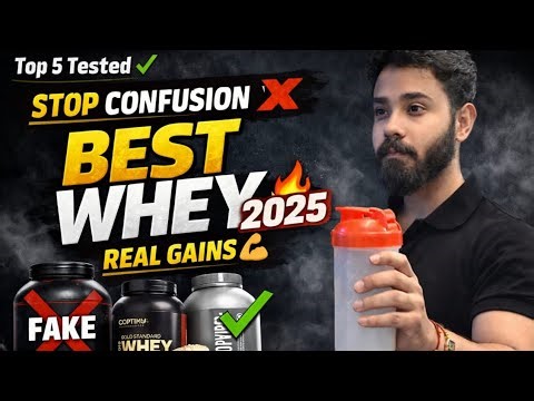 Top 5 Best Whey Protein of 2025 💥|Paisa Vasool Gains 💯