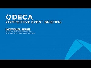 ICDC 2023 Briefing | Individual Series Events