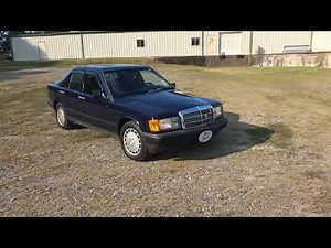 1987 Mercedes-Benz 190D 2.5 Turbo Walk Around and Drive By