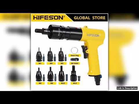 Pneumatic Air Rivet Nut Guns Insert threaded Pull Setter Riveters Riveting Nuts Rivnut Tool for M3