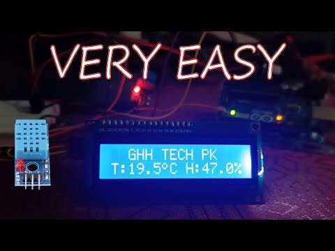 Advanced Arduino IoT Project DHT11 & LCD I2C Project | Complete Project Tutorial