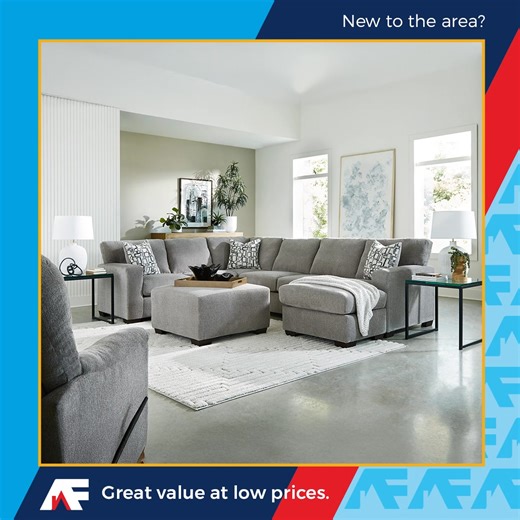 17K views | Just moved?  We’ve got you covered! With flexible pick-up and delivery options, you can take home what you need today. Visit American Freight Furniture and make your new space feel like home. | American Freight Appliances & Furniture | Facebook