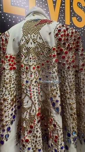 The famous American Eagle jumpsuit 1973 Elvis Presley Aloha from Hawaii #elvispresley #elvisweek