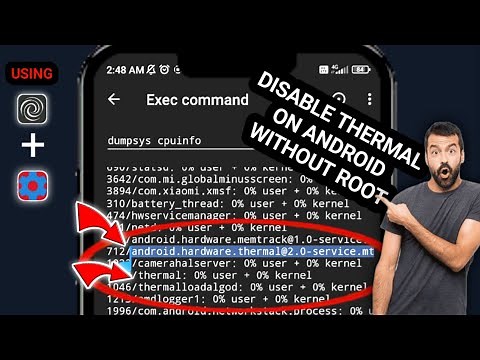 HOW TO DISABLE THERMAL ON ANDROID WITHOUT ROOT | USING BREVENT & SETEDIT VIA ADB
