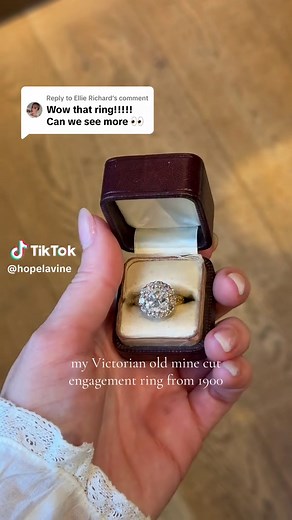 My Special Victorian Antique Engagement Ring