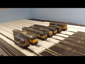 Concreting a Model Railway Diesel Depot - Thornley TMD