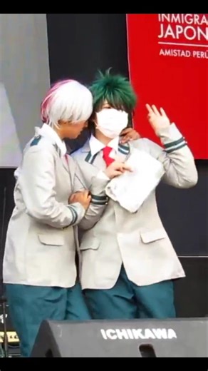 Todoroki x Deku #myheroacademia #cosplay #todoroki #deku #bnha