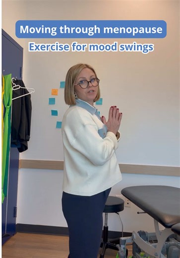 Menopause can affect mood, focus, and mental clarity – but movement can help. 🏋️‍♀️ This quick exercise gets your blood flowing, with the option to gently activate your pelvic floor. Try it at home or in the office for a little movement break. If you’re unsure if squats or pelvic floor exercises are right for you, check with your pelvic health physiotherapist first. Lifemark pelvic health physiotherapists support people through menopause with care strategies for mood changes, fatigue, pelvic pr
